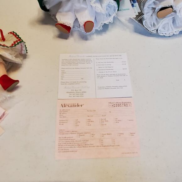 Madame Alexander Minitature Showcase Great Britain & Denmark Dolls with tags - Picture 14 of 16